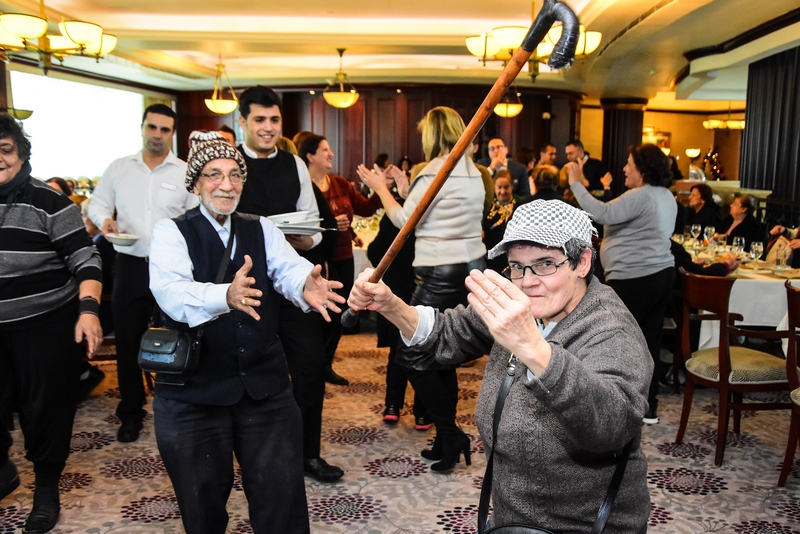 Hilton Beirut Metropolitan Palace's Christmas lunch for the elderly people